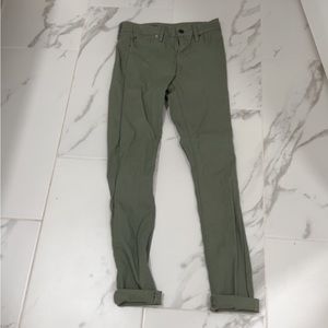 Medium olive skinny Jean